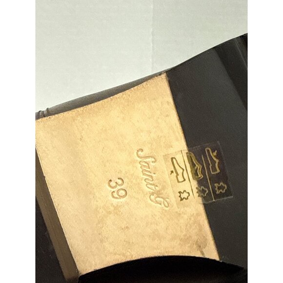 SaintG Noemi Women's Boot Studded Brown Leather Ankle Size 9 New - Picture 11 of 12